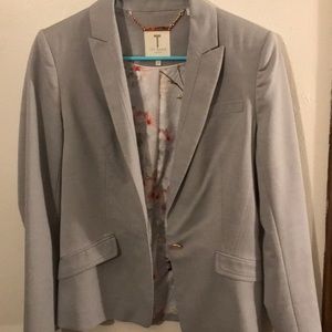Ted Baker | Gray Chiara Oriental Blossom Blazer